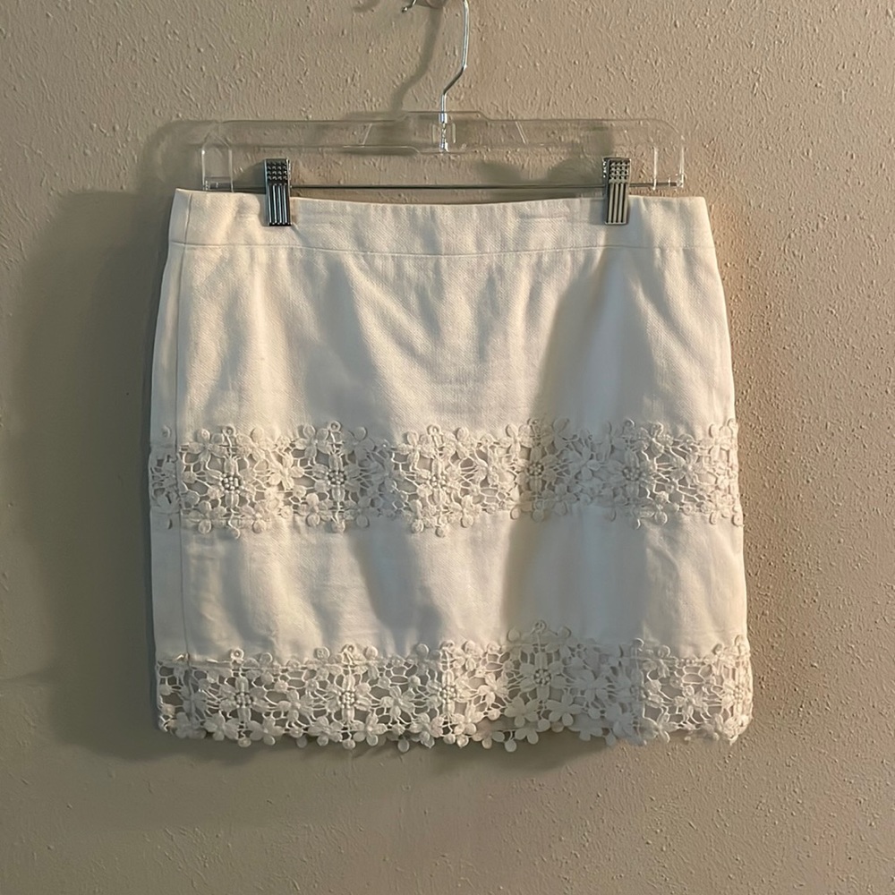 J.Crew white skirt